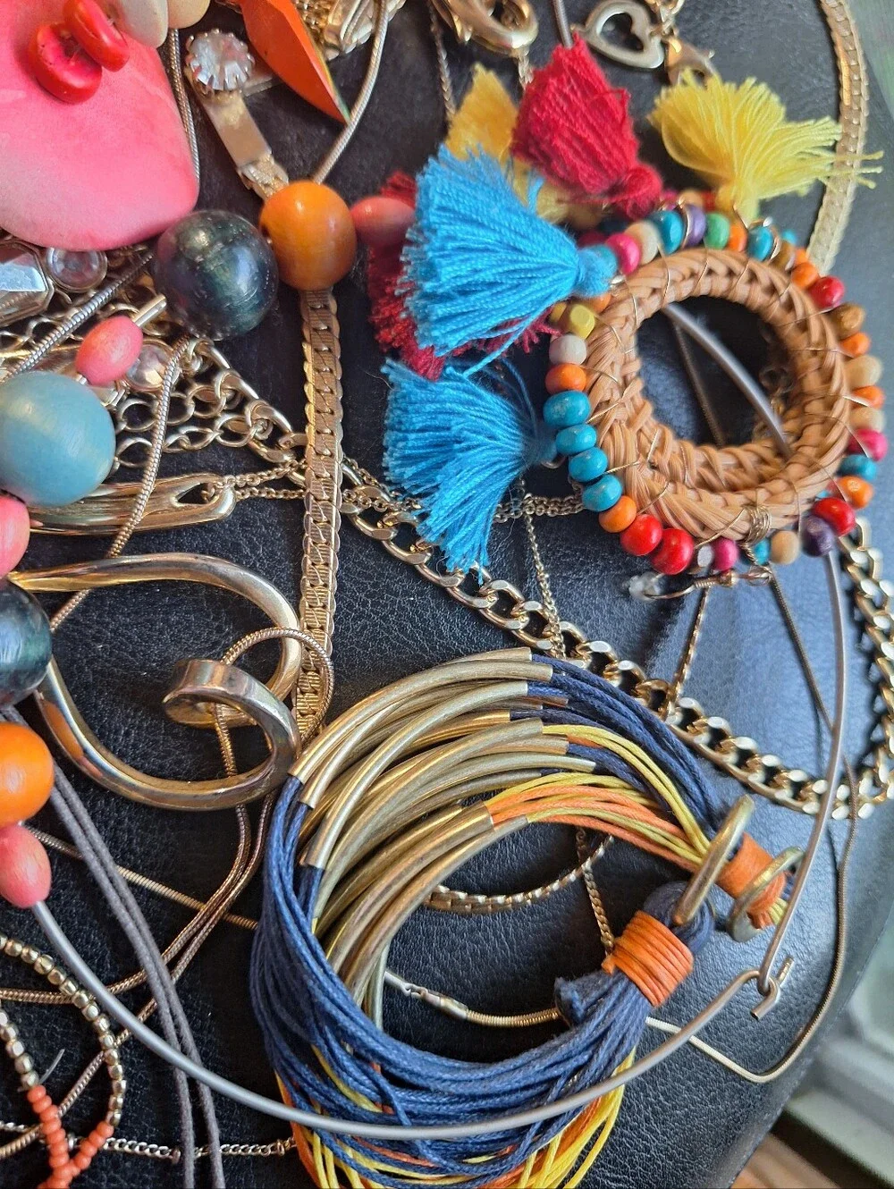 Bohemian Multi-Color Necklaces & Earrings Bracelet Bundle Express Guess BEACHY
